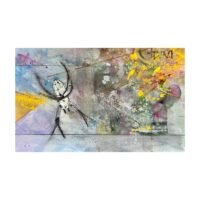 Moonlight shined on them